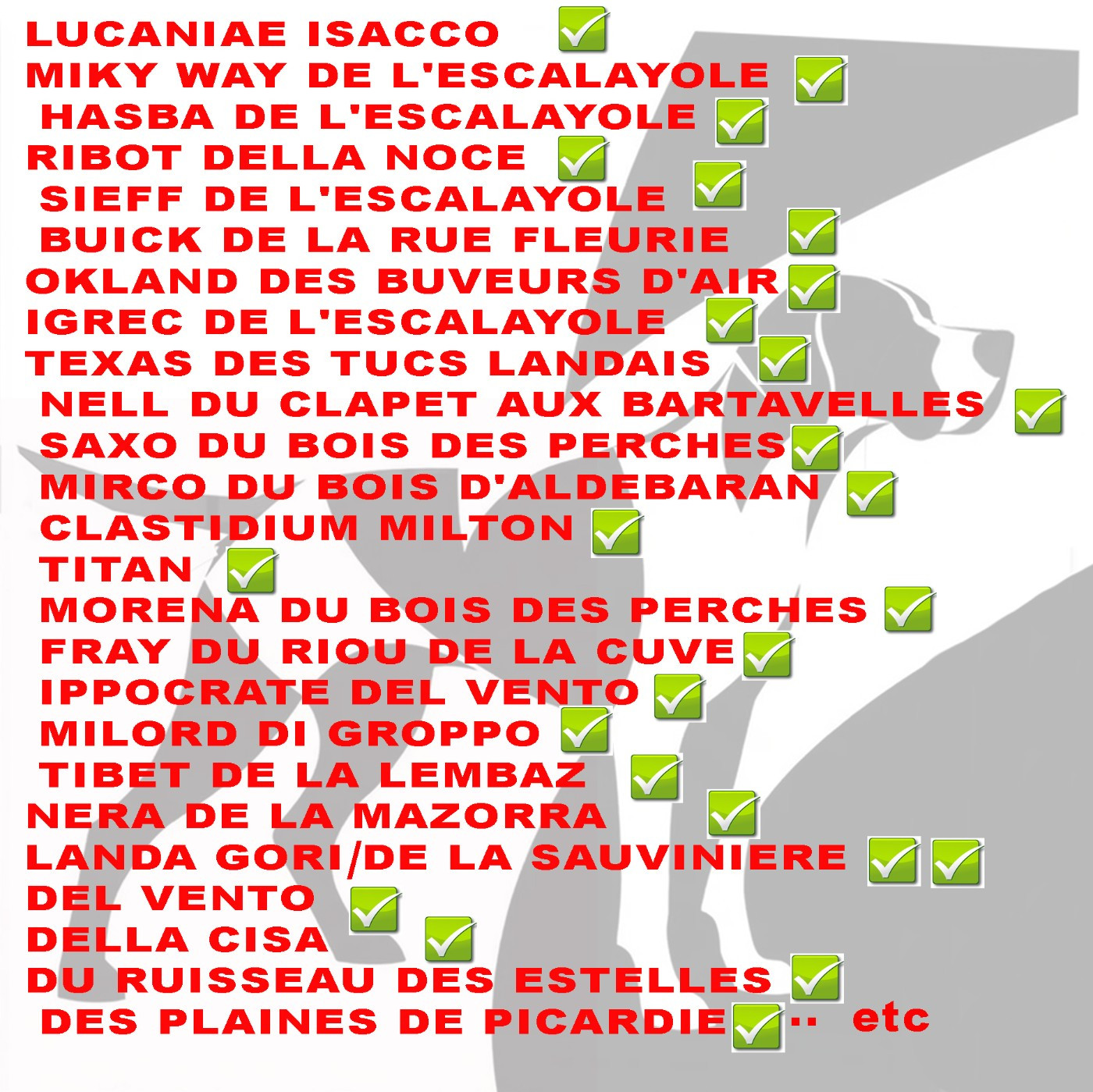 Réservé aux connaisseurs !